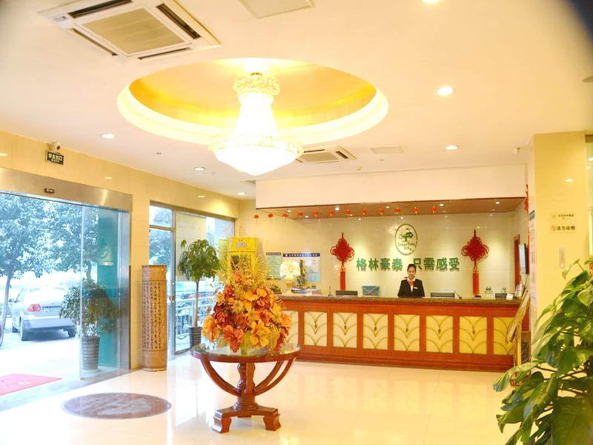 Greentree Inn Anhui Bengbu Longhu Express Hotel Exteriör bild