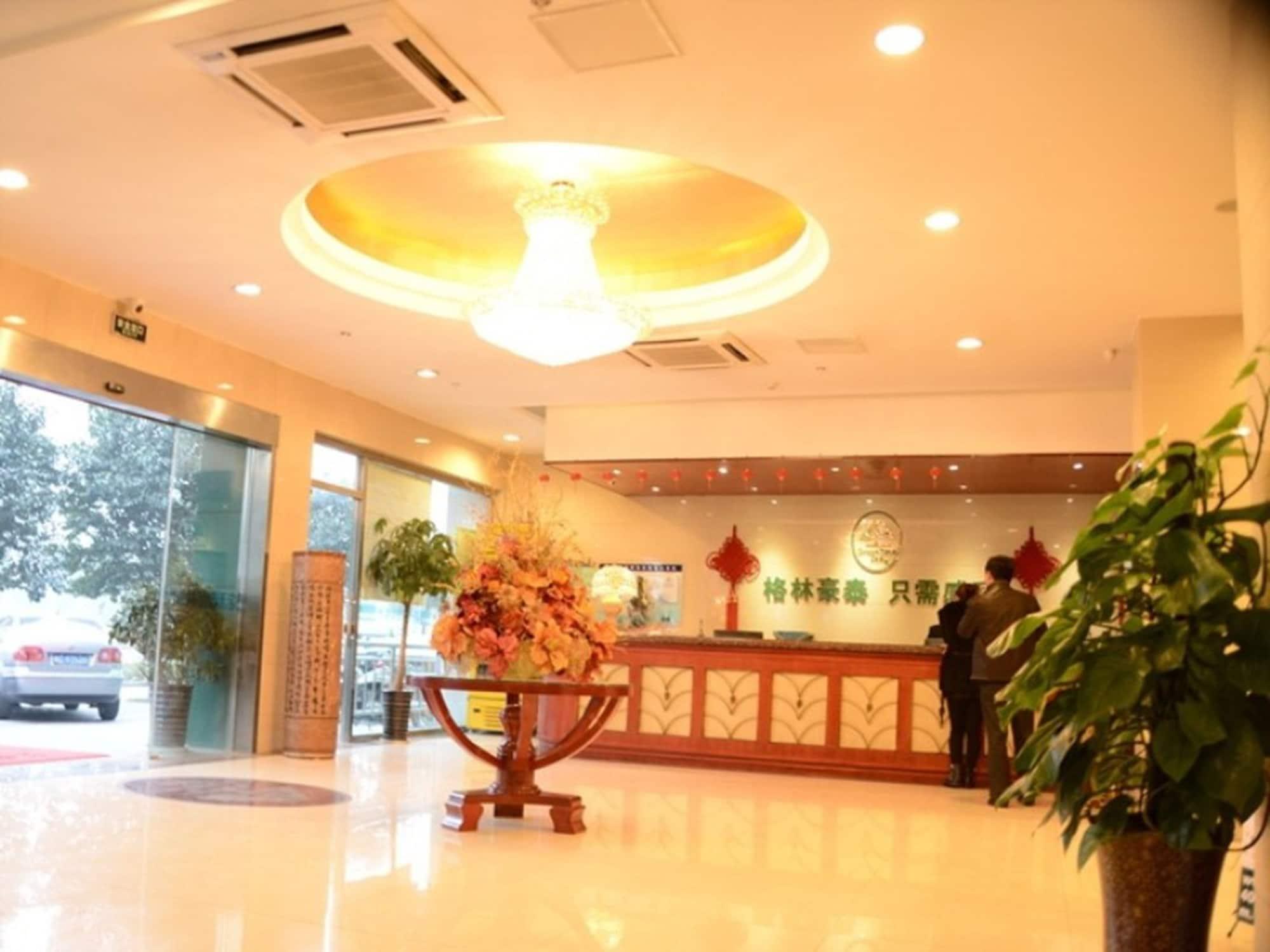 Greentree Inn Anhui Bengbu Longhu Express Hotel Exteriör bild