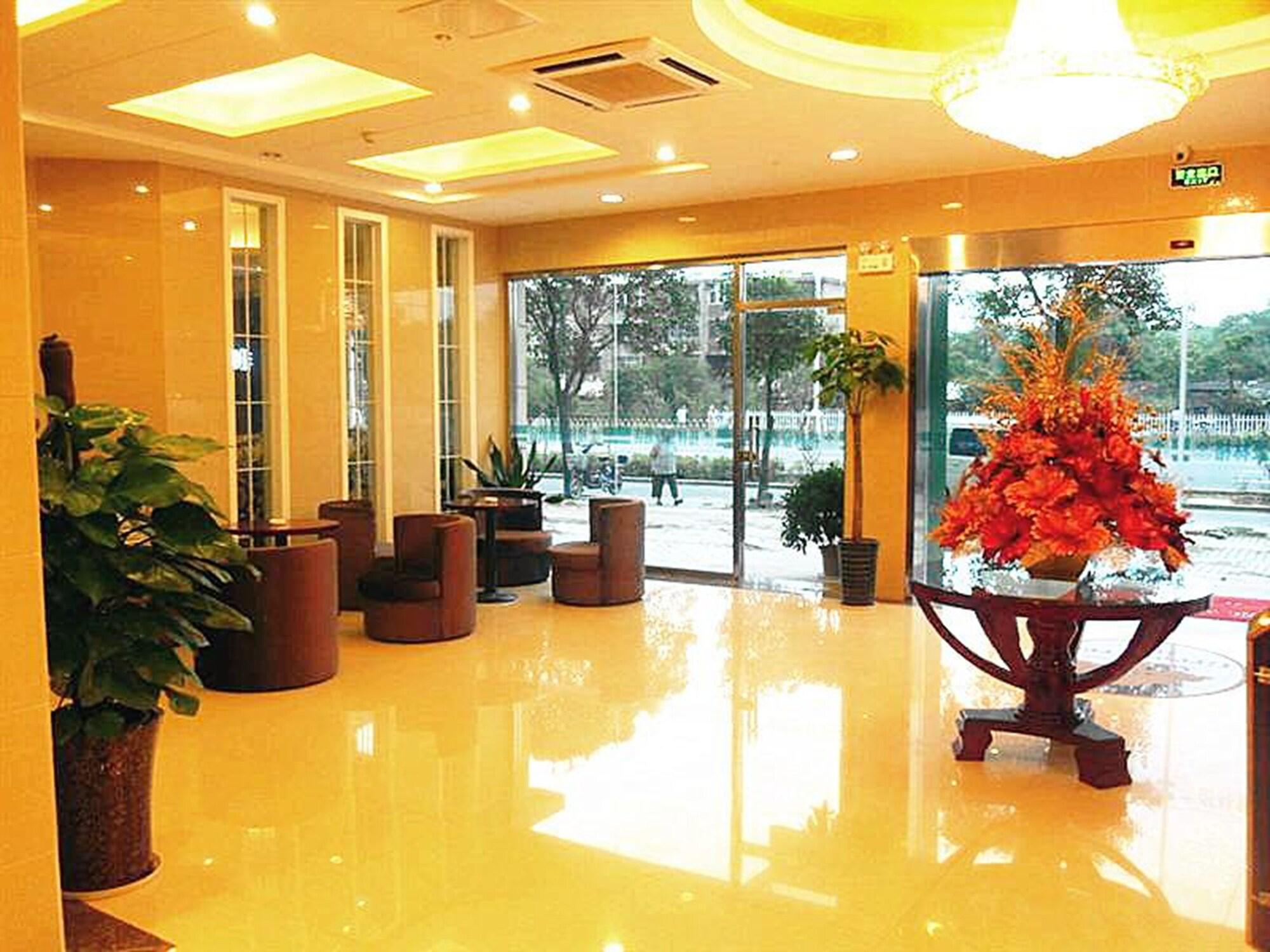 Greentree Inn Anhui Bengbu Longhu Express Hotel Exteriör bild