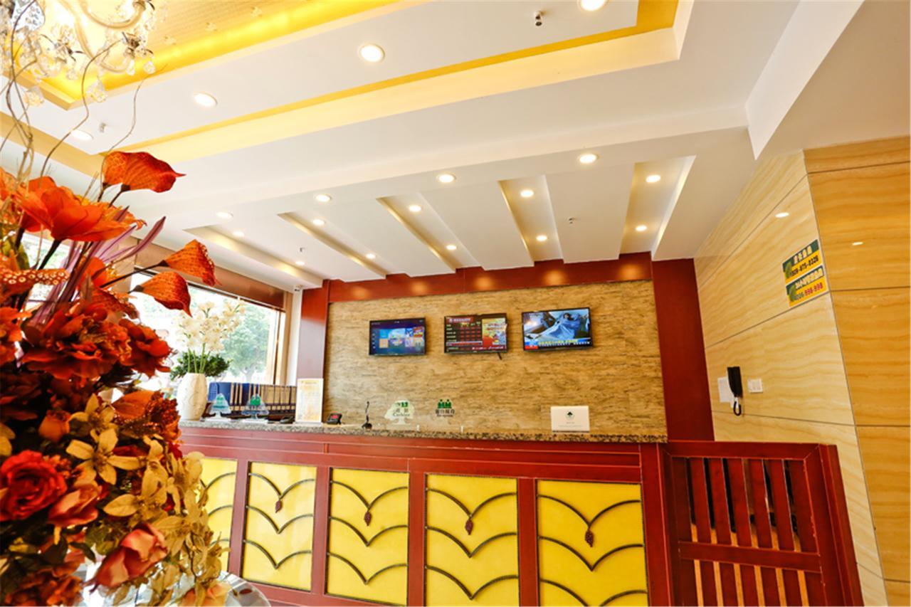 Greentree Inn Anhui Bengbu Longhu Express Hotel Exteriör bild